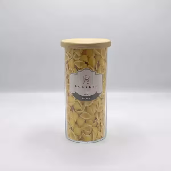 بانکه حبوبات درب چوبی رویش ارتفاع 21