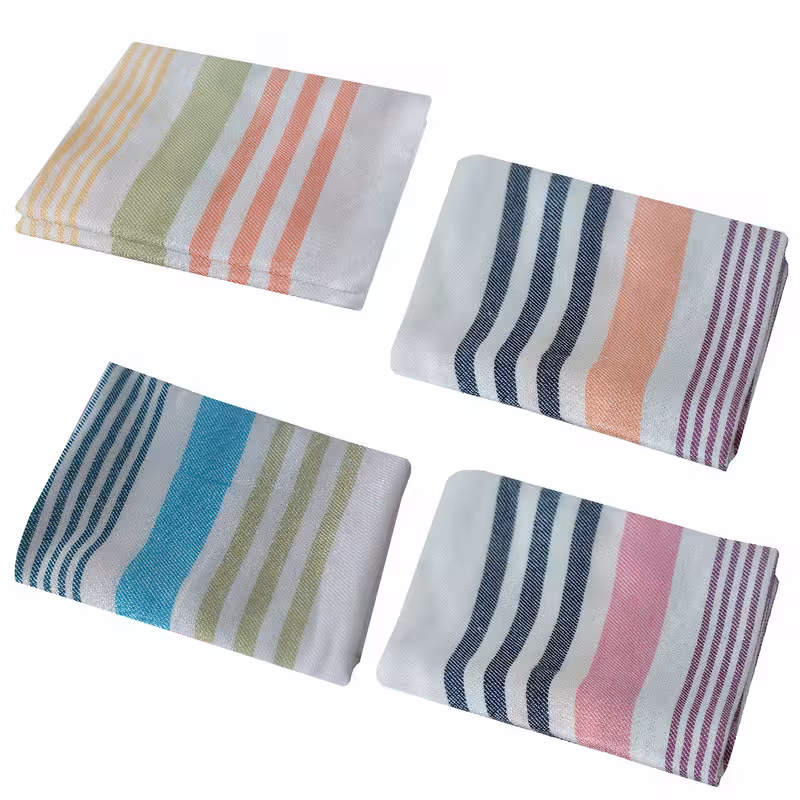 دستمال آشپزخانه ابراهیمی یزد مدل تنظیف بسته 4 عددی | کالا مکس