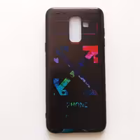 قاب طرحدار  off white گوشی سامسونگ A6 plus و J8