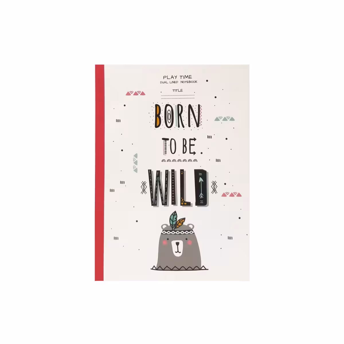 دفتر 100 برگ دو خط پرونوت پاپکو طرح WILD