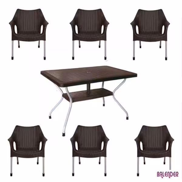 میز کنفرانس 10 نفره جلیس مدل لاوان