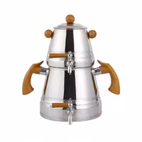 ست کتری و قوری ریور کد DH2177 گنجایش کتری 3 لیتر گنجایش قوری 1 لیتر