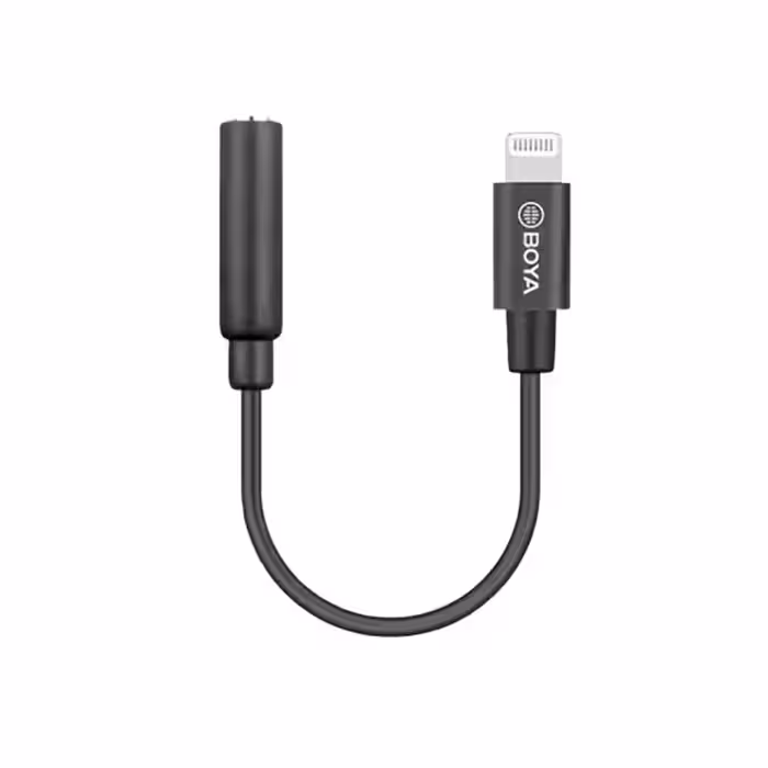 کابل Lightning به جک 3.5 میلی متری بویا مدل BY-K8