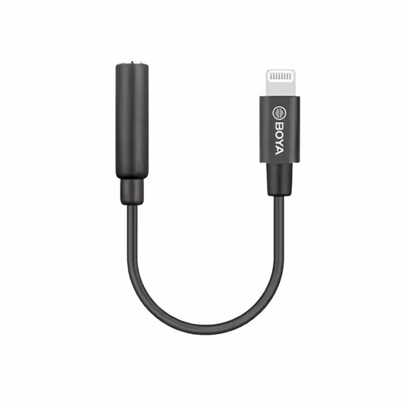 کابل Lightning به جک 3.5 میلی متری بویا مدل BY-K8