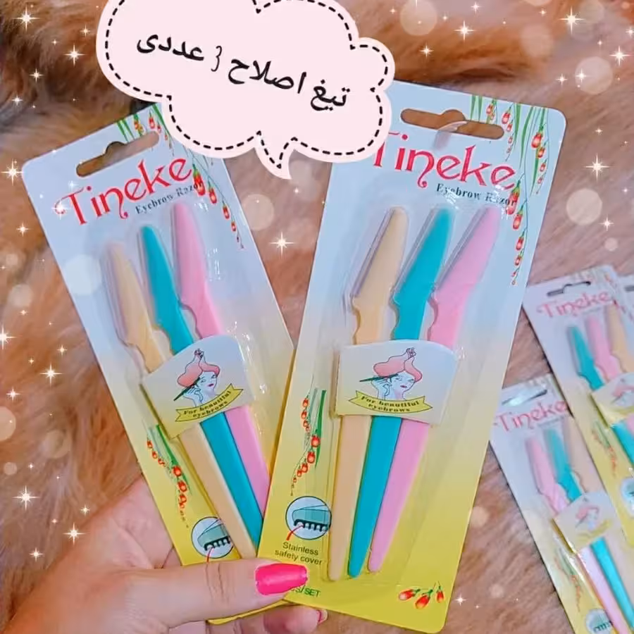 تیغ اصلاح سه عددی تینکل درجه یک دارای درپوش پلاستیکی