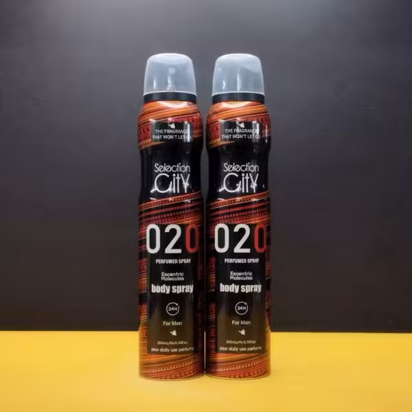 اسپری سلکشن سیتی 200 میل رایحه مولکول 02