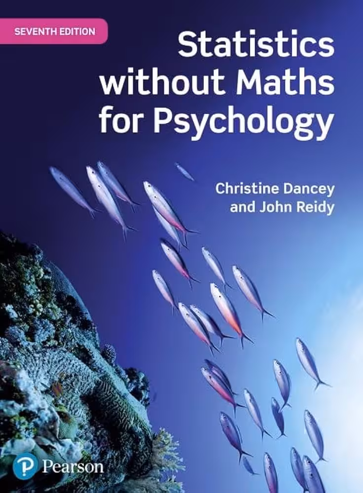 کتاب Statistics Without Maths for Psychology (ویرایش هفتم)