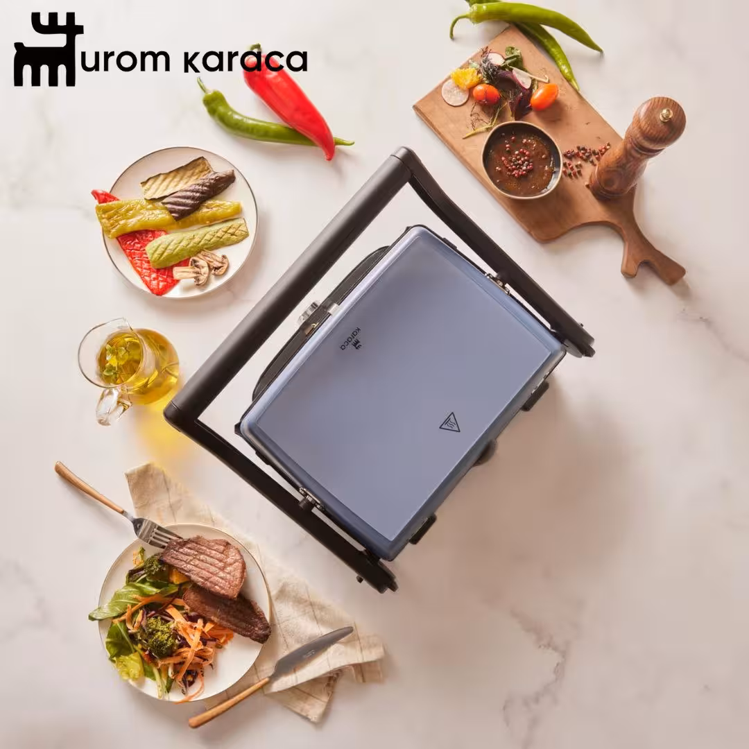 ساندویچ ساز و گریل کاراجا Gastro Grill Premium آبی روشن