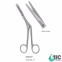 قیچی جراحی بینی نایت یک تیغه دندانه دار(KNIGHT)