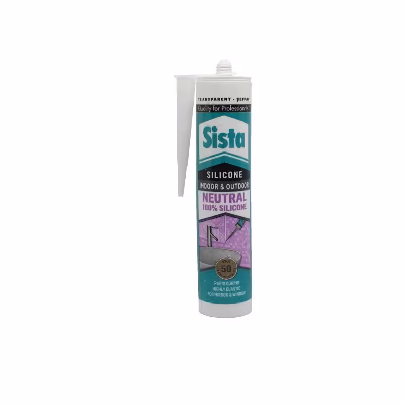 چسب آینه سیستا سیلیکون خنثی sista neutral silicone