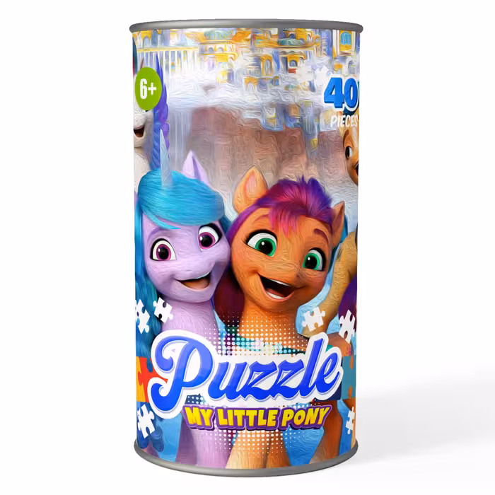 پازل 40 تکه کارتون پونی کوچولوی من