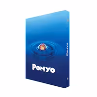  دفتر کلاسوری 100 برگ پدیده نقش مدل انیمه طرح Ponyo1 کد 04