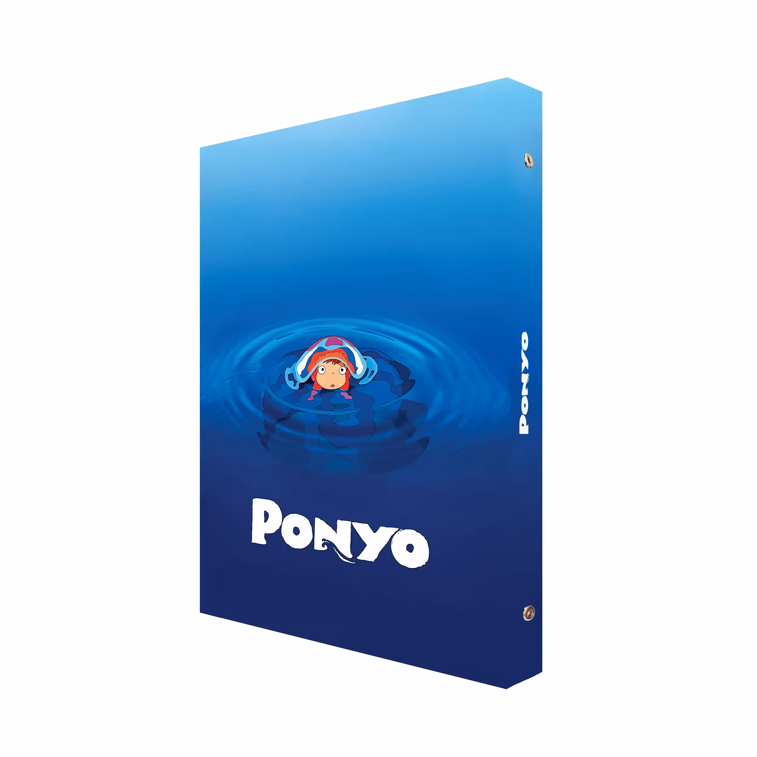 دفتر کلاسوری 100 برگ پدیده نقش مدل انیمه طرح Ponyo1 کد 04