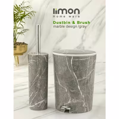 سطل و فرچه ماربل لیمون