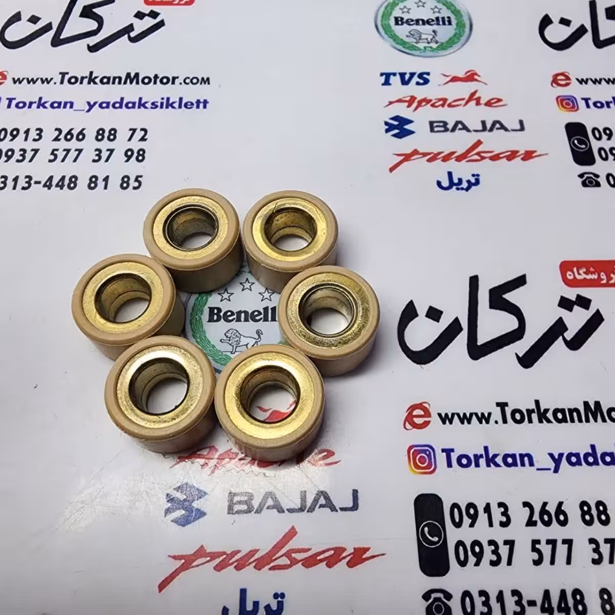 بوش ( ساچمه ) کلاچ 6 تایی موتور طرح ایروکس و NVX