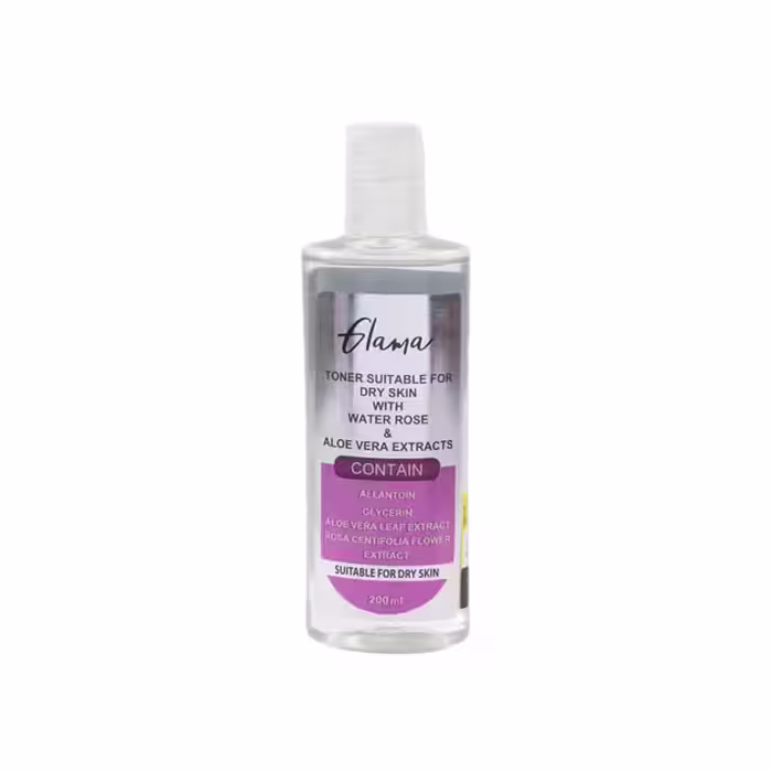تونر گلاما مدل WATER ROSE حجم 200 میلی لیتری