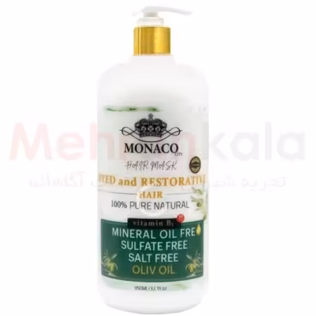 ماسک موی احیا کننده موهای خشک موناکو مدل Sulfat Free حجم 950 میلی لیتر