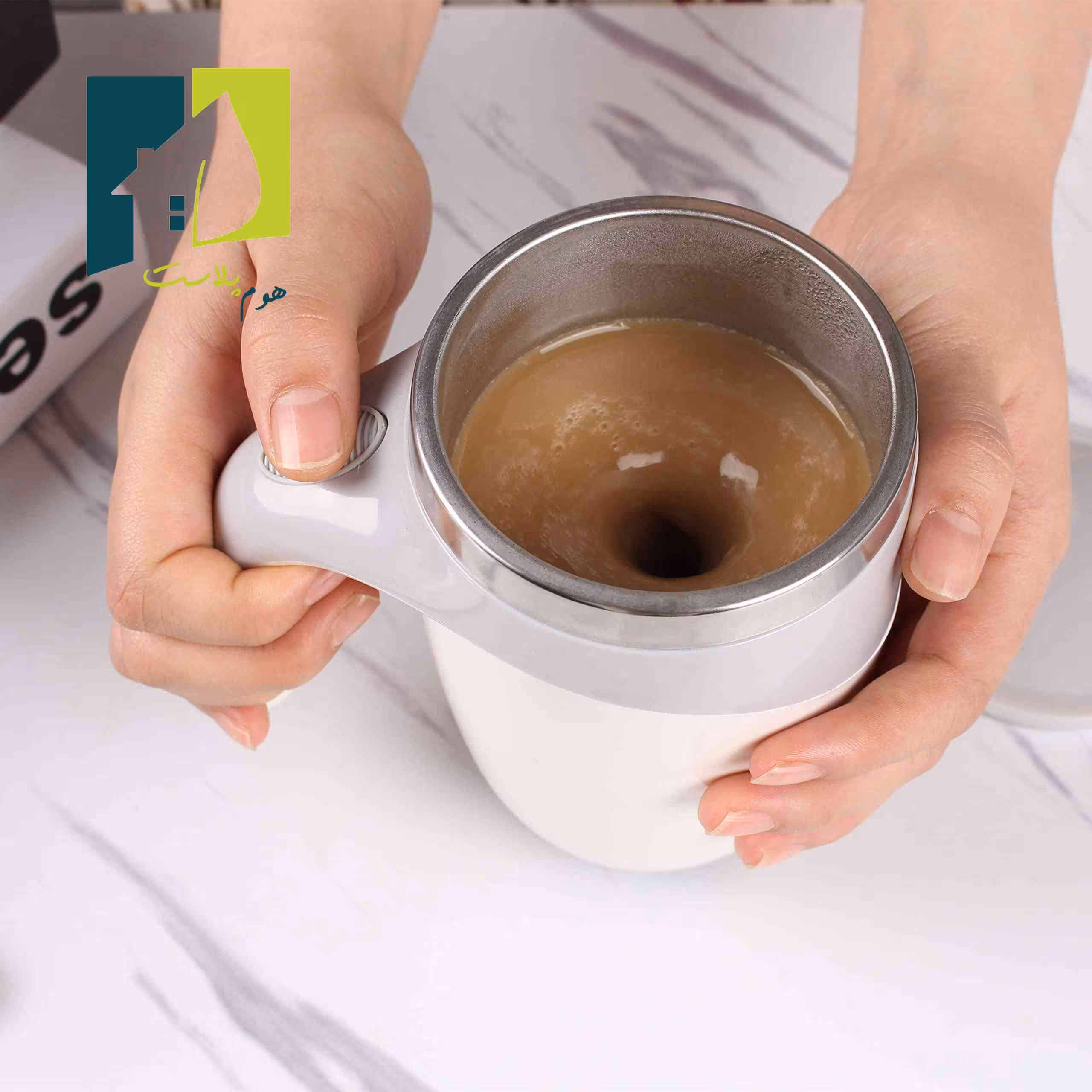 ماگ همزن دار شارژی