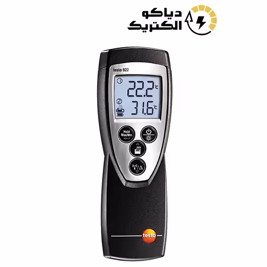 دماسنج تماسی 2 کاناله تستو مدل TESTO 922