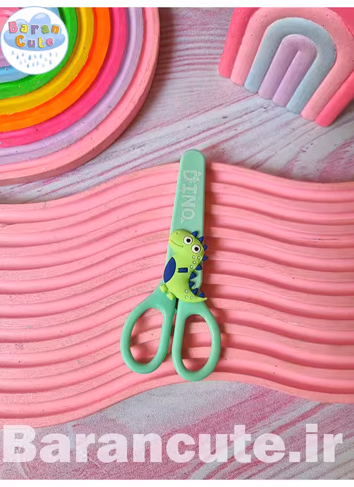 قیچی غلاف دار عروسکی طرح دایناسور