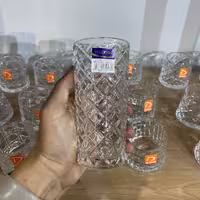 لیوان بلند دِلی طرح فارسل – ست 6 عددی Deli Glass