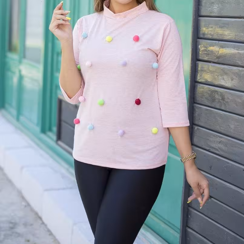 شومیز زنانه توپی