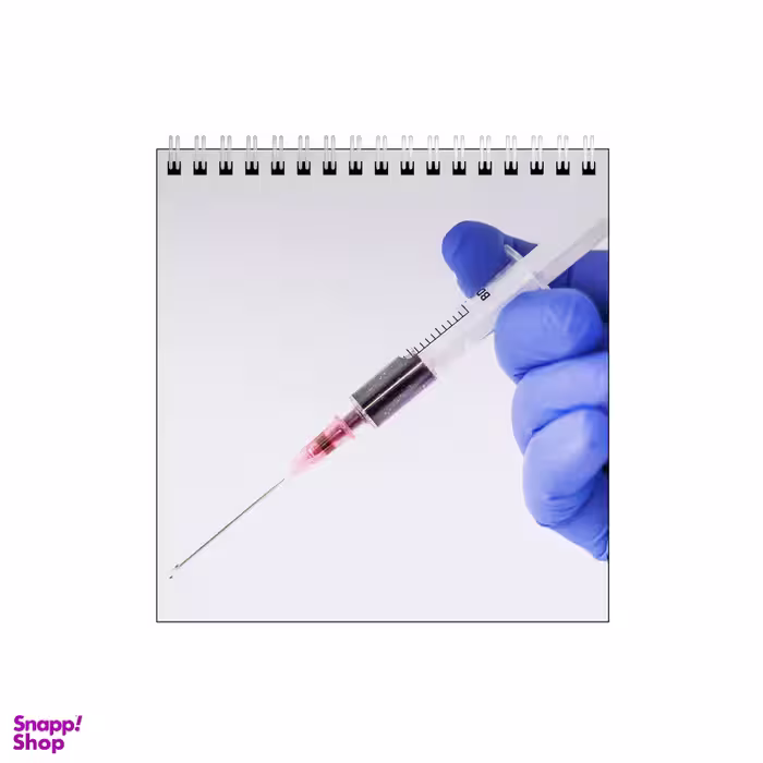 دفتر طراحی 60 برگ طرح آمپول کد 6588394