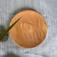 بشقاب چوبی چنار