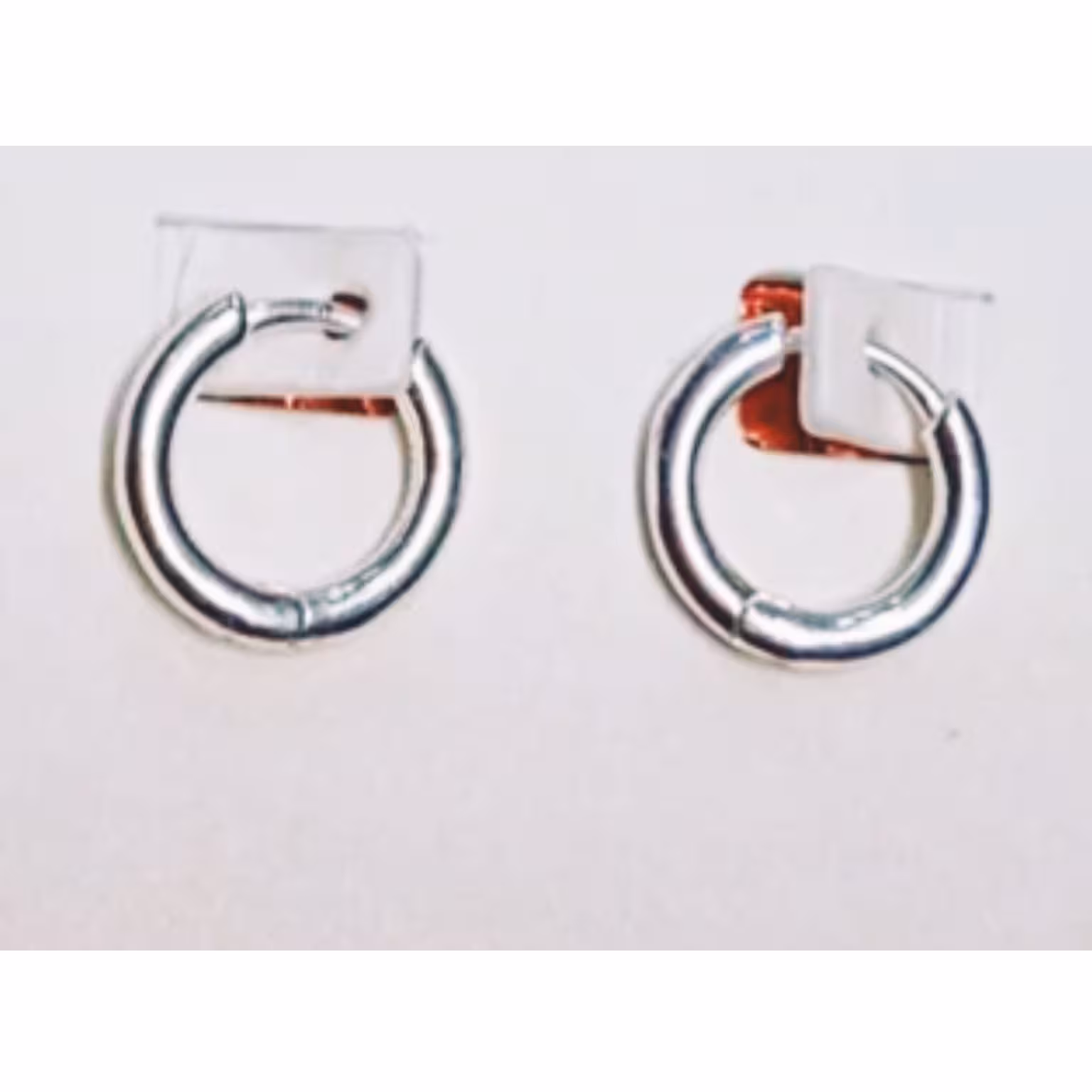 گوشواره حلقه ای نقره 925
