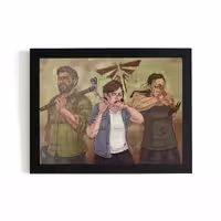 تابلو قاب لست آف آس The last of us
