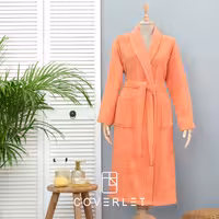 حوله تن پوش مردانه و زنانه سالمونی مدل Daily Soft