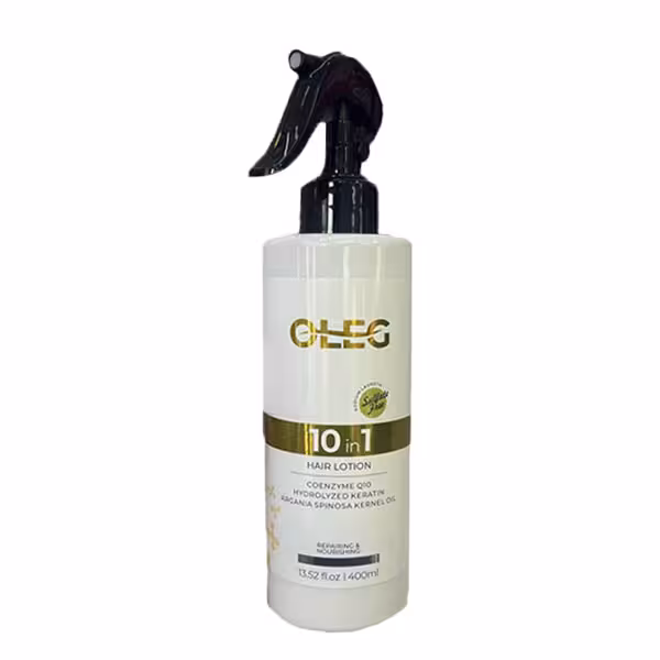 لوسیون تقویت کننده مو حاوی Q10 اولگ – 400 میلیلیتر