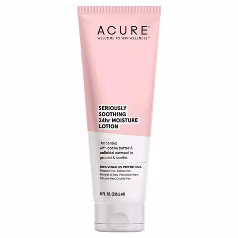 لوسیون مرطوب کننده 24 ساعته مخصوص پوست حساس آکیور | Acure Seriously Soothing 24hr Moisture Lotion