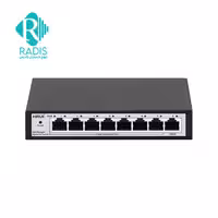 سوییچ شبکه 7 پورت HRUI مدلHR-AFGW-71