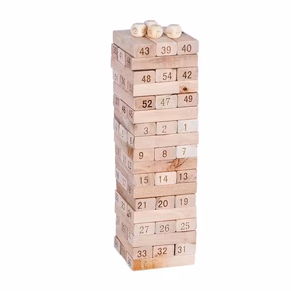 بازی فکری جنگا 54 قطعه مدل Blocks