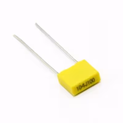خازن ام کا تی MKT 100nF 100V (بسته 10 عددی)