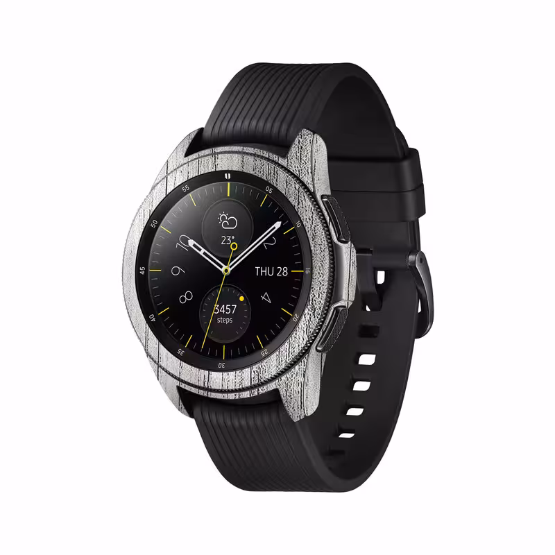 برچسب ماهوت طرح White-Wood مناسب برای ساعت هوشمند سامسونگ Galaxy Watch 42mm