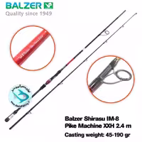 چوب ماهیگیری بالزر مدل شیراسو pike Machine XXH طول 2.4 متر