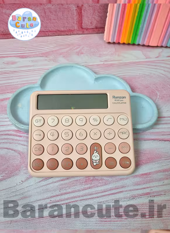 ماشین حساب فانتزی دکمه درشت طرح خرگوش