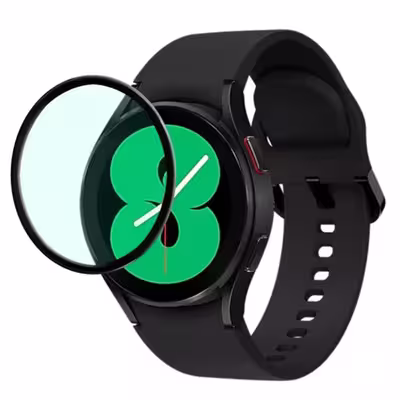 محافظ صفحه نمایش بوف مدل FullGlue-Flexible-G مناسب برای ساعت هوشمند سامسونگ Galaxy Watch 4/5 /Active 2/1 40mm