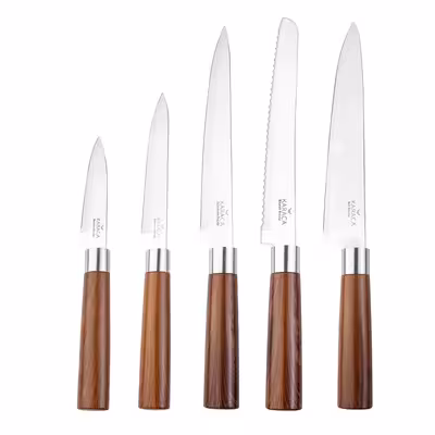 سرویس چاقو آشپزخانه 6 پارچه کاراجا مدل Foolproof