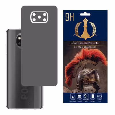 برچسب پوششی اینفینیتی مدل PRO MAX مناسب برای گوشی موبایل شیائومی POCO X3 / POCO X3 NFC / POCO X3 PRO به همراه محافظ صفحه نمایش