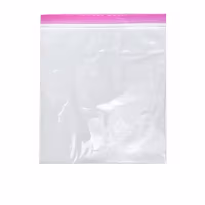 کیسه زیپ دار پامچال مدل دو زیپ کد 20x25 دو بسته 55 عددی