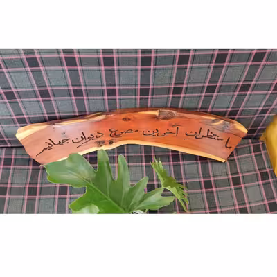 دیوارکوب مدل چوب عناب کد HN1
