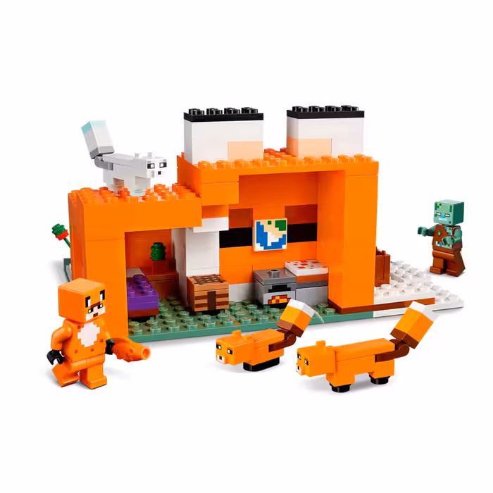 لگو سری Minecraft El Refugio-Zorro کد 21178 