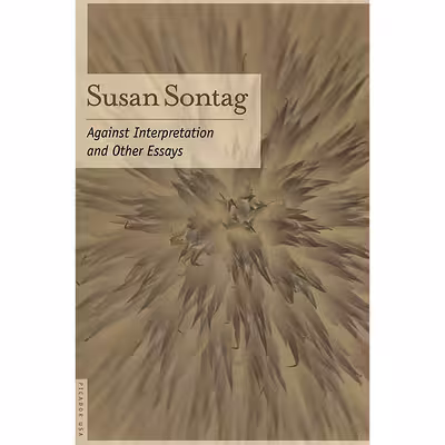 کتاب Against Interpretation اثر Susan Sontag انتشارات Picador