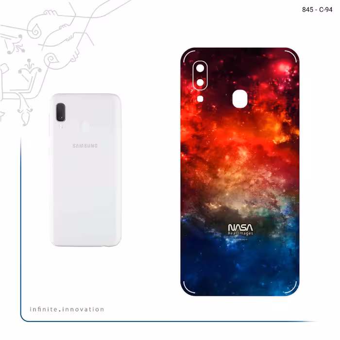 برچسب پوششی ماهوت مدل Universe b NASA 8 مناسب برای گوشی موبایل سامسونگ Galaxy A20e