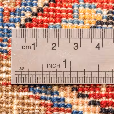 فرش دستبافت شش متری مدل کلیایی کد 38.432