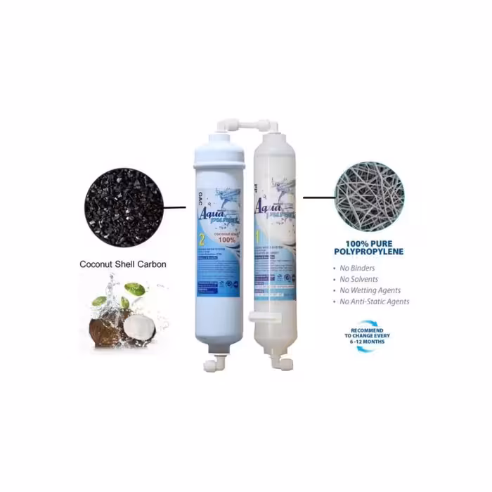 فیلتر تصفیه آب یخچال و فریزر آکوا پیورست مدل H 400 مجموعه 4 عددی