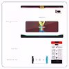 برچسب پوششی ماهوت مدل Ferrari مناسب برای تبلت سونی Xperia Tablet Z LTE 2013